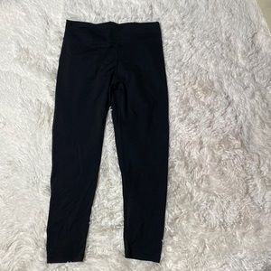 Zyia black scrunchy what leggings size 14-16